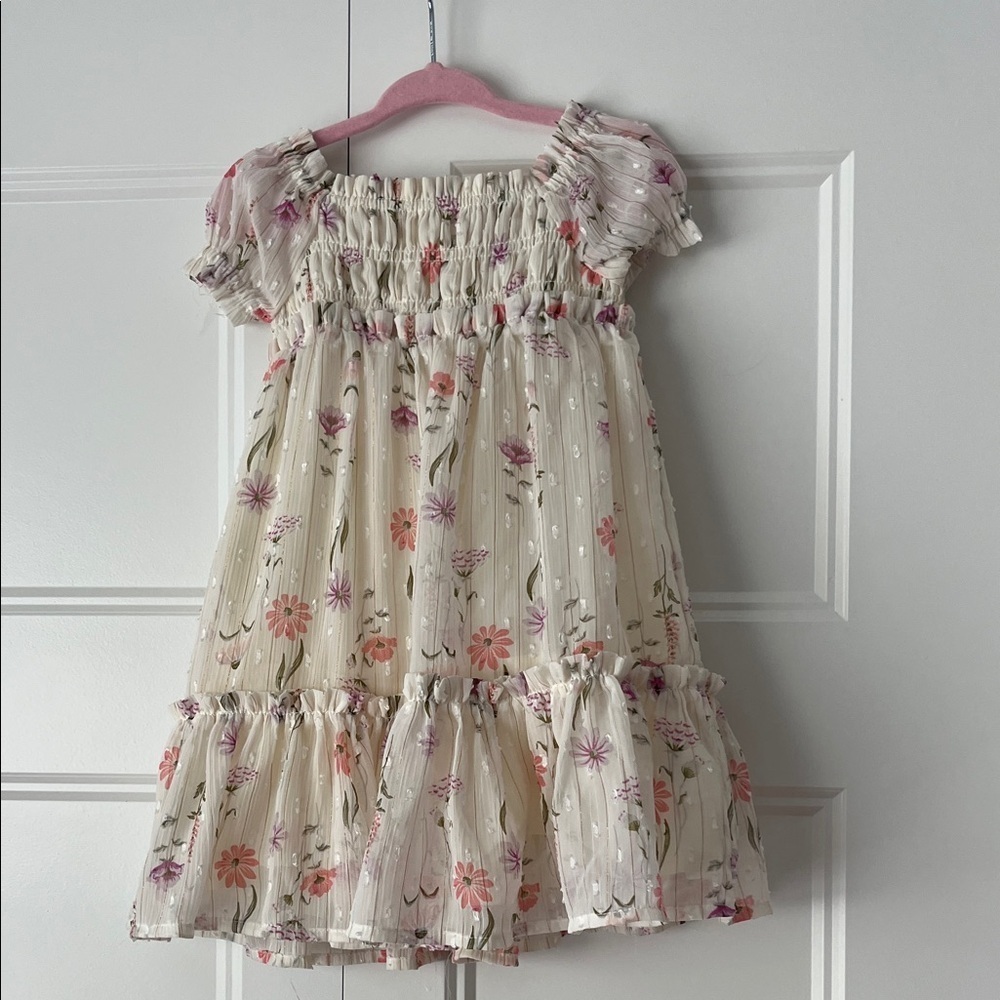 Girls floral dress